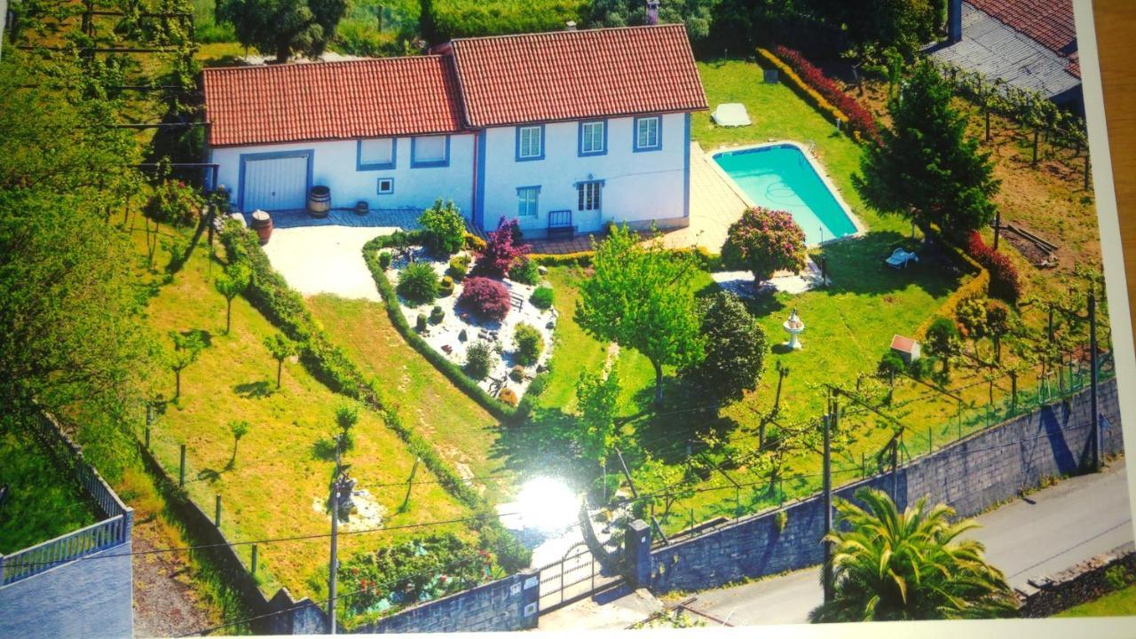 Casa Tarrio Con Piscina - Santiago De Compostela Βίλα Boqueixon Εξωτερικό φωτογραφία
