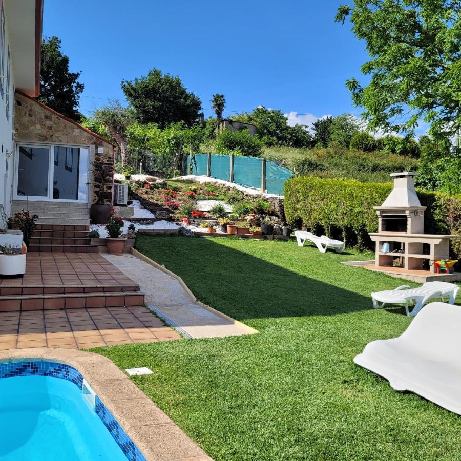 Casa Tarrio Con Piscina - Santiago De Compostela Βίλα Boqueixon Εξωτερικό φωτογραφία