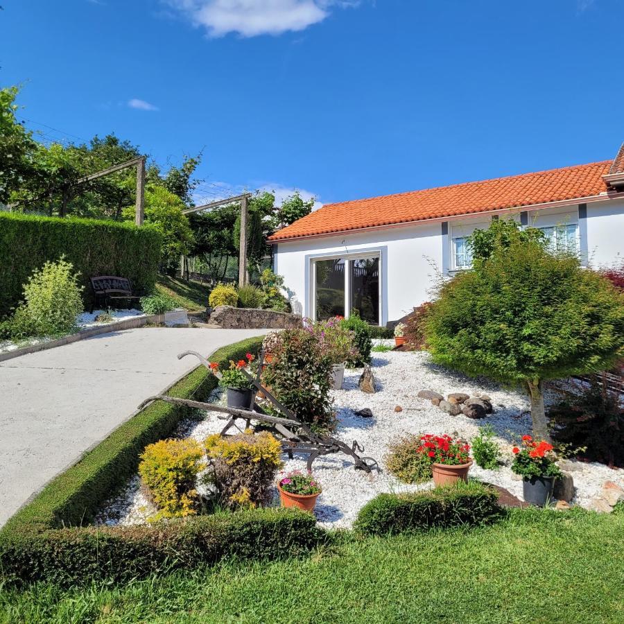 Casa Tarrio Con Piscina - Santiago De Compostela Βίλα Boqueixon Εξωτερικό φωτογραφία