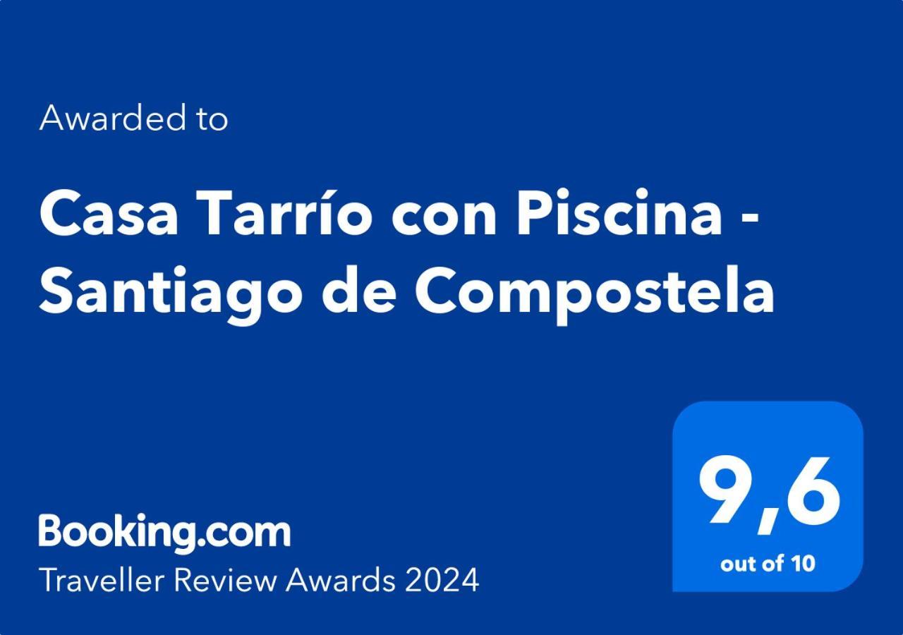 Casa Tarrio Con Piscina - Santiago De Compostela Βίλα Boqueixon Εξωτερικό φωτογραφία